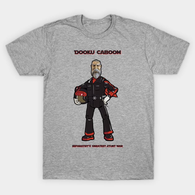 Dooku Caboom T-Shirt by Wixelpix Designs